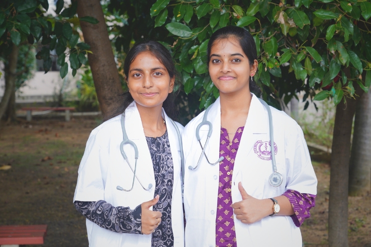 Medical student portrait at Annaii Medical College, Chennai
